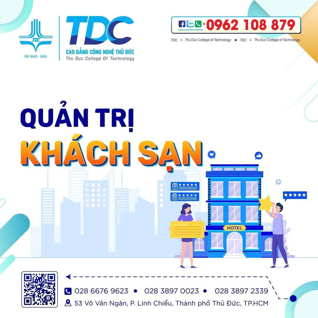 THÔNG TIN TUYỂN SINH QUẢN TRỊ KHÁCH SẠN 